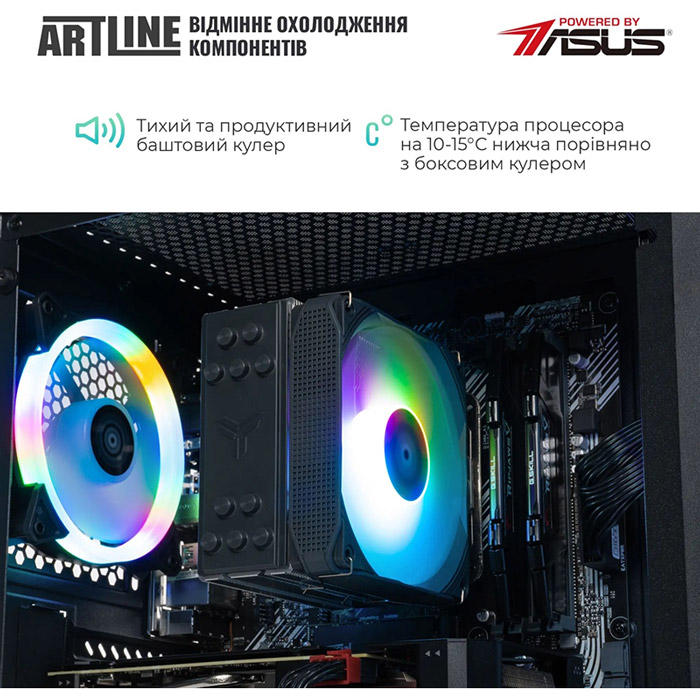 Комп'ютер ARTLINE Gaming X35 (X35v54) Модель процесора 14400F