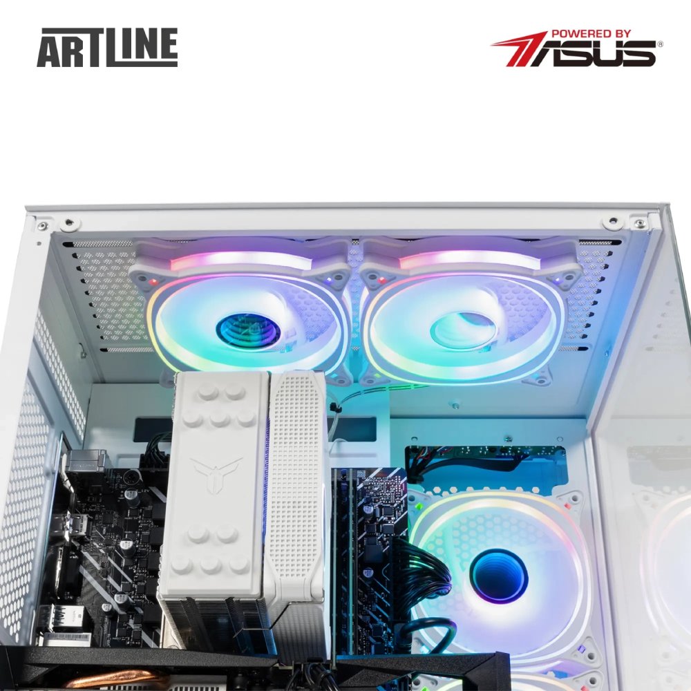 Комп'ютер ARTLINE Gaming X47WHITE (X47WHITEv52) Чіпсет B450