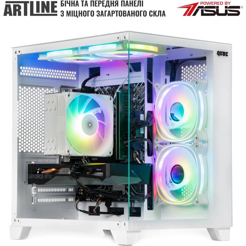 Фото Комп'ютер ARTLINE Gaming X43WHITE Windows 11 Home (X43WHITEv39Win)