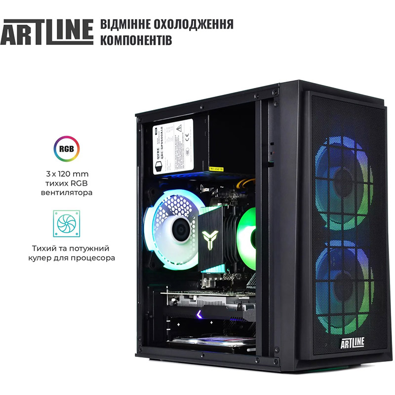 Комп'ютер ARTLINE Gaming X43 (X43v37) Модель процесора 3600