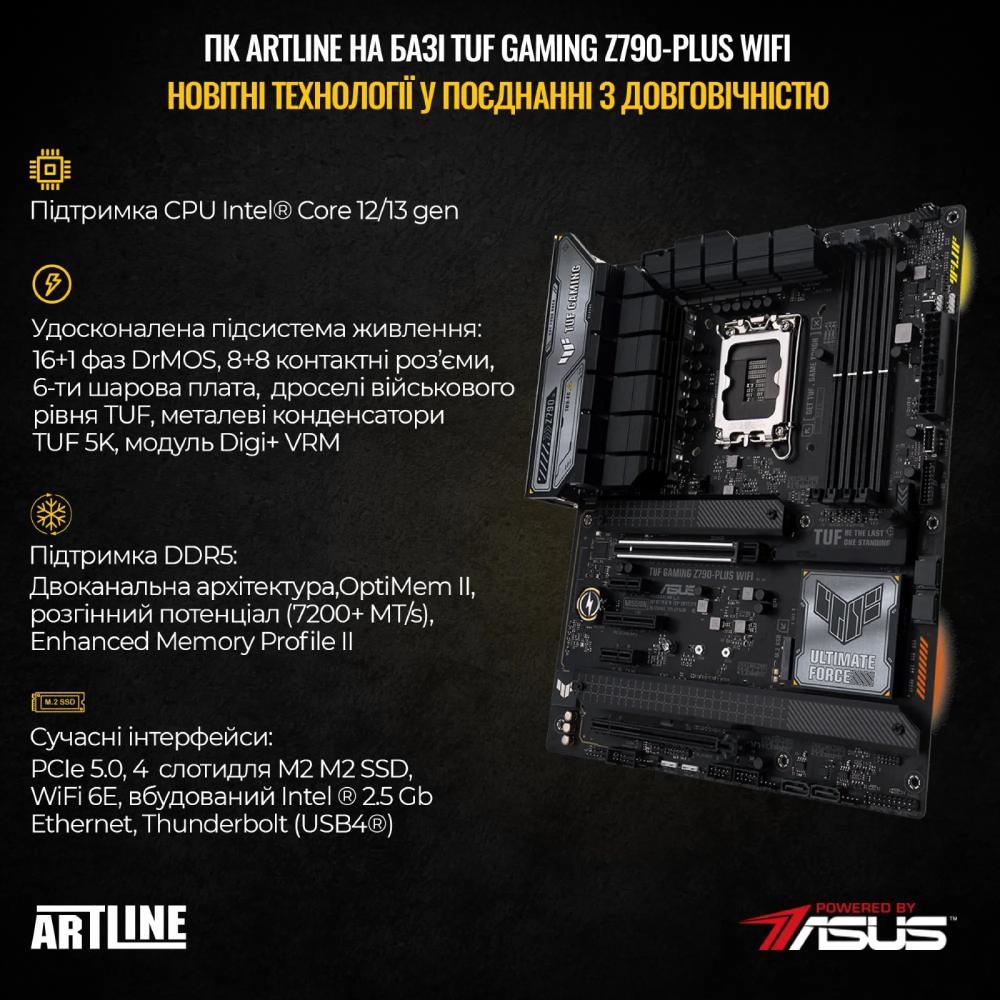 Компьютер ARTLINE Overlord GT502 (GT502v56) Модель процессора 14900KF