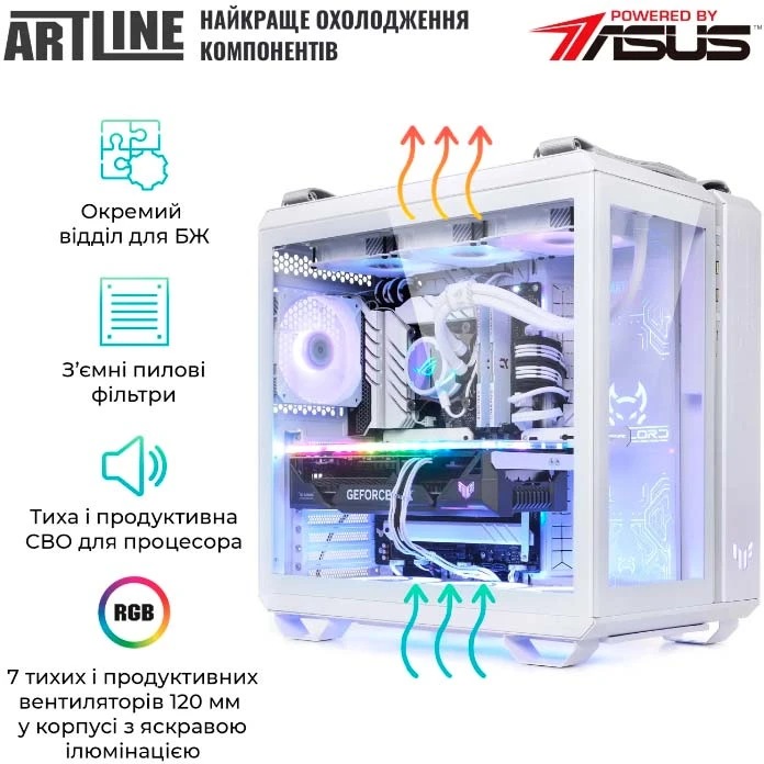 Зображення Комп'ютер ARTLINE Overlord GT502 (GT502v57w)