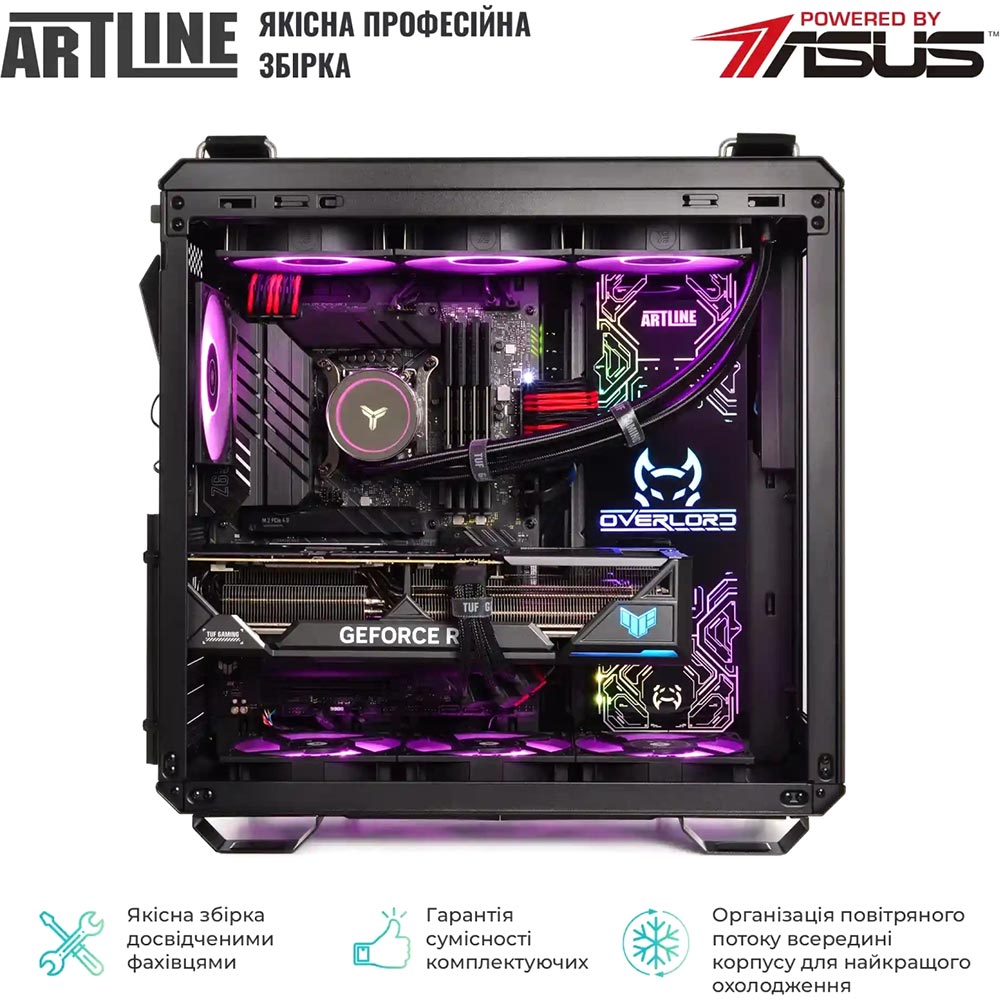 Компьютер ARTLINE Overlord GT502 (GT502v51) Модель процессора 7950X3D