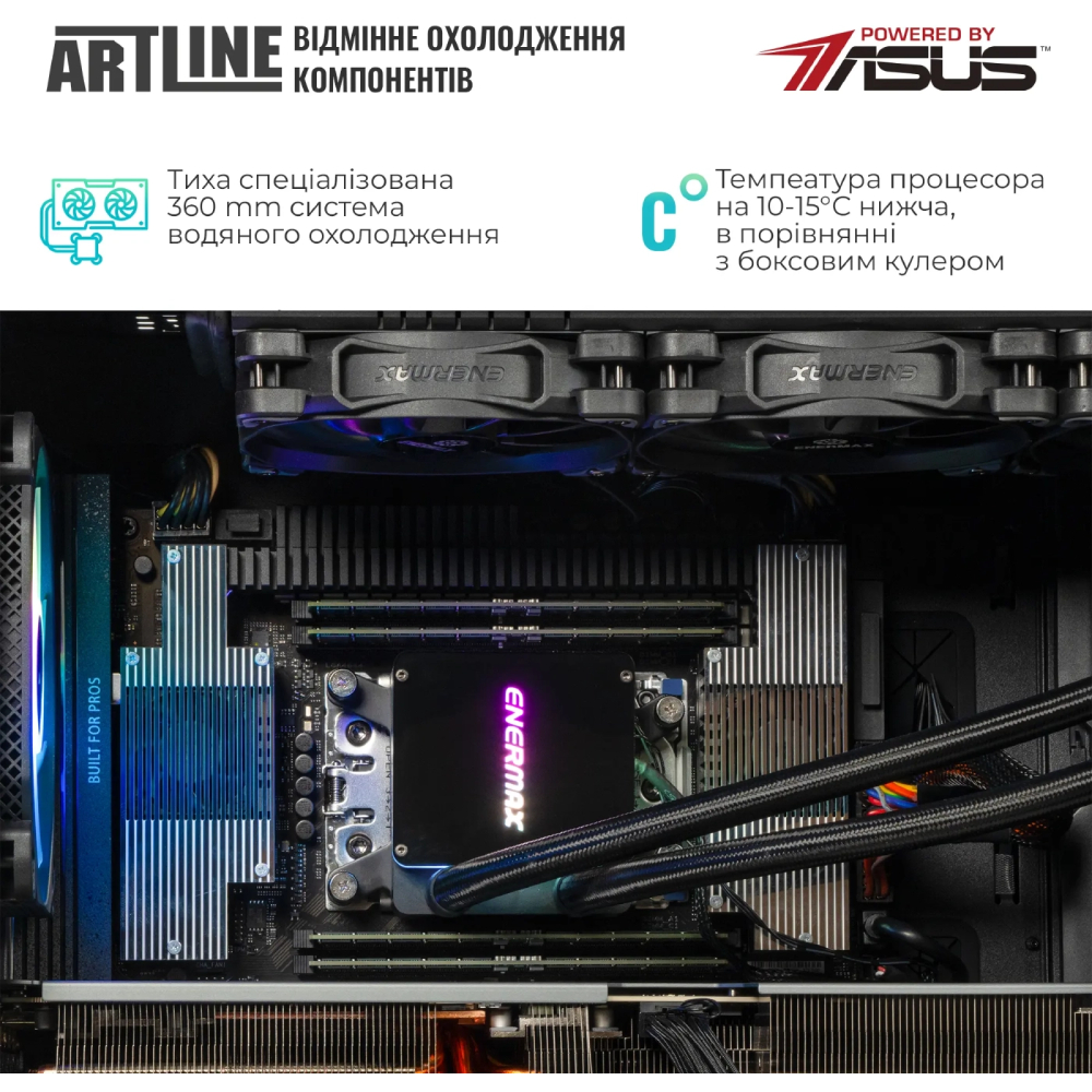 Комп'ютер ARTLINE WorkStation W99 Windows 11 Pro (W99v77Win) Серія процесора AMD Ryzen Threadripper