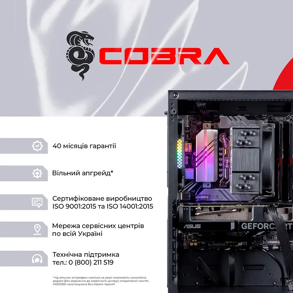 Заказать Компьютер COBRA Gaming (I144F.32.S5.47.19126)