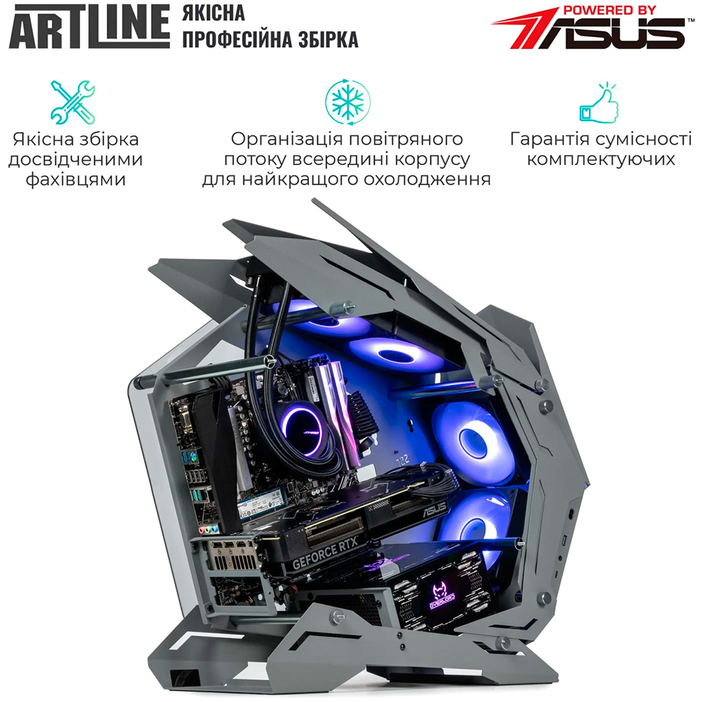 Комп'ютер ARTLINE Gaming MOD (MODv15) Серія процесора AMD Ryzen 7