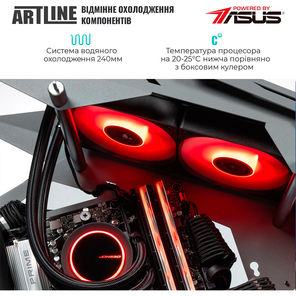 Комп'ютер ARTLINE Gaming MOD (MODv15) Чіпсет PRIME B650M-A