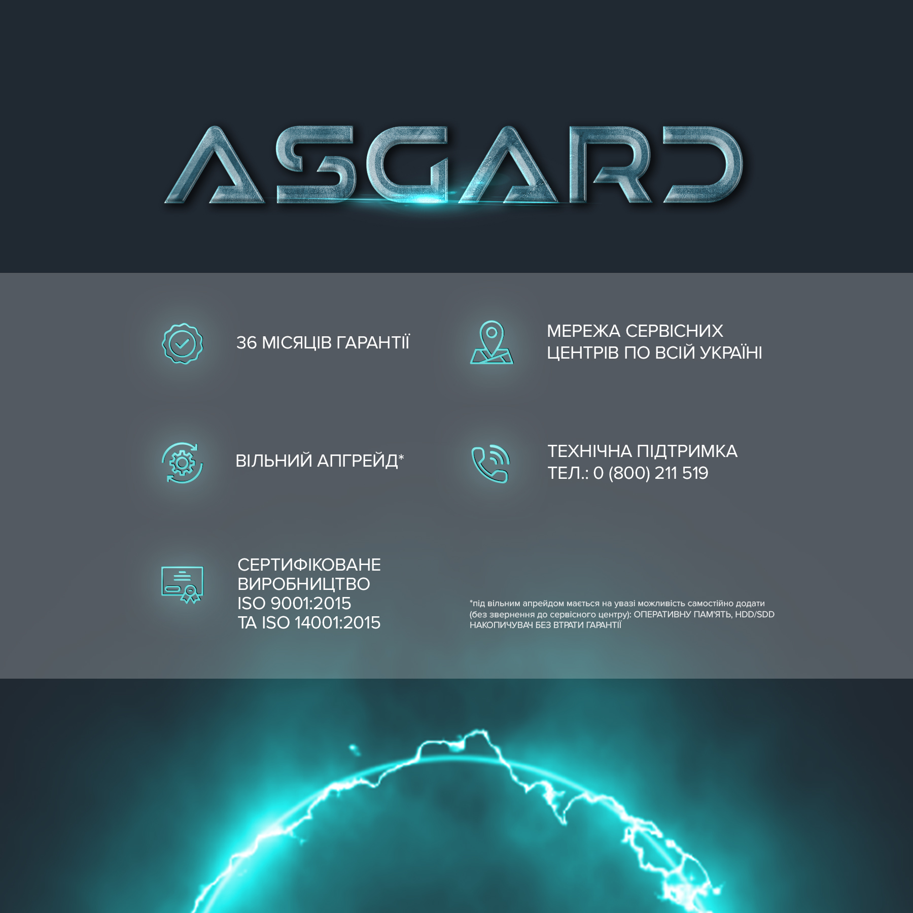 В Україні Комп'ютер ASGARD Skirnir (I144F.32.S15.47S.4978W)