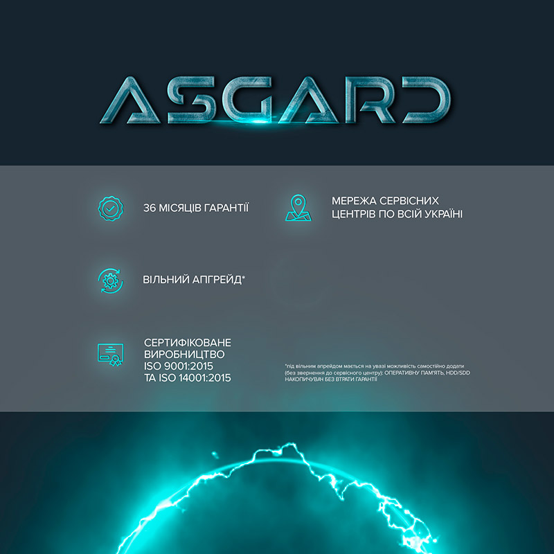 В інтернет магазині Комп'ютер ASGARD Garm (I145.32.S15.47S.4762W)