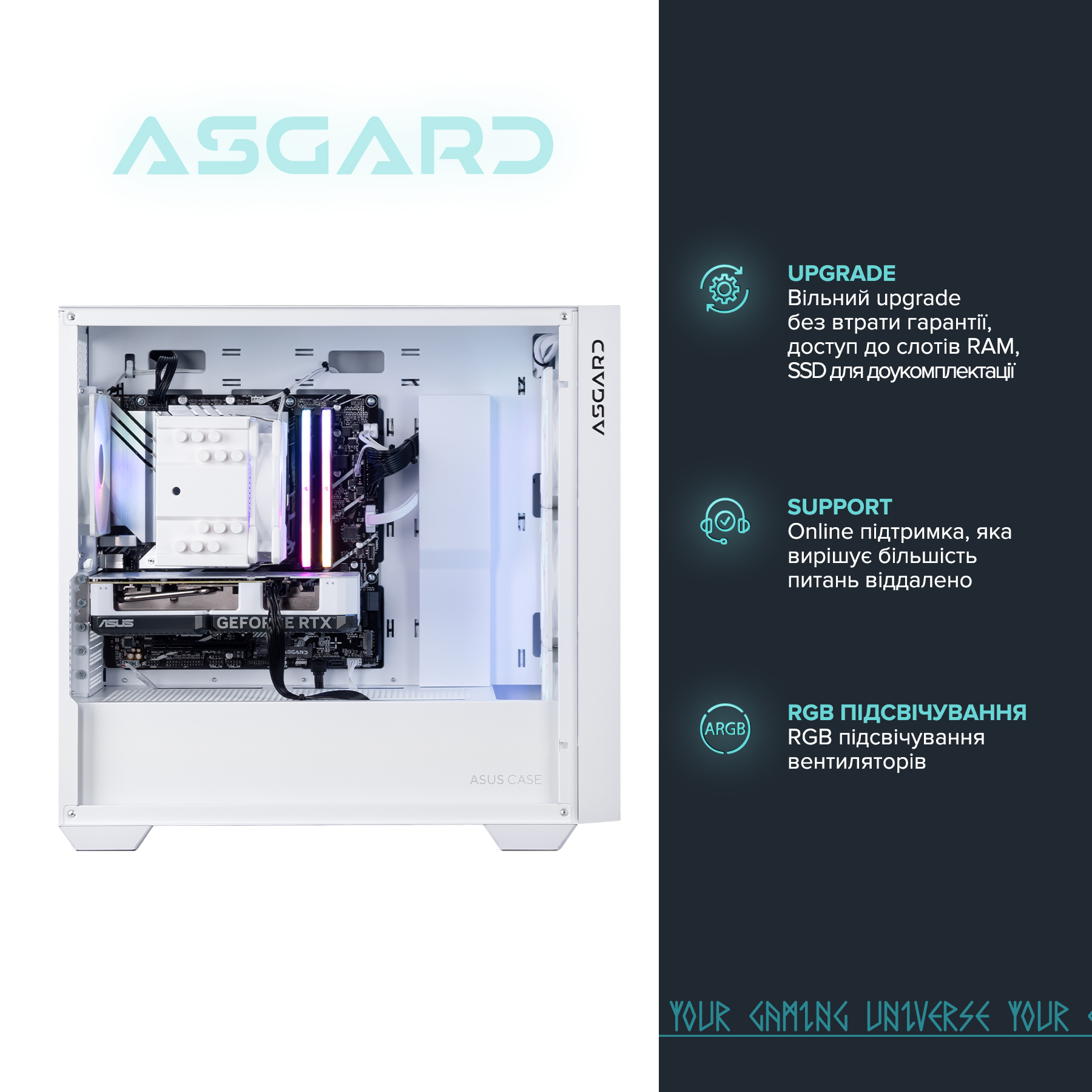 Компьютер ASGARD Skirnir (I144F.32.S10.47S.4977W) Серия процессора Intel Core i5