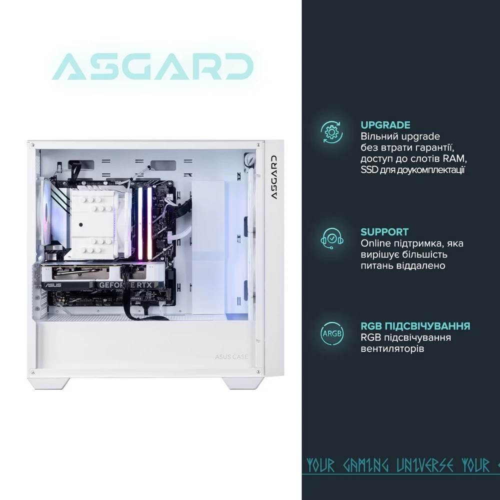 Комп'ютер ASGARD Skirnir (I144F.32.S15.47TS.4948) Серія процесора Intel Core i5