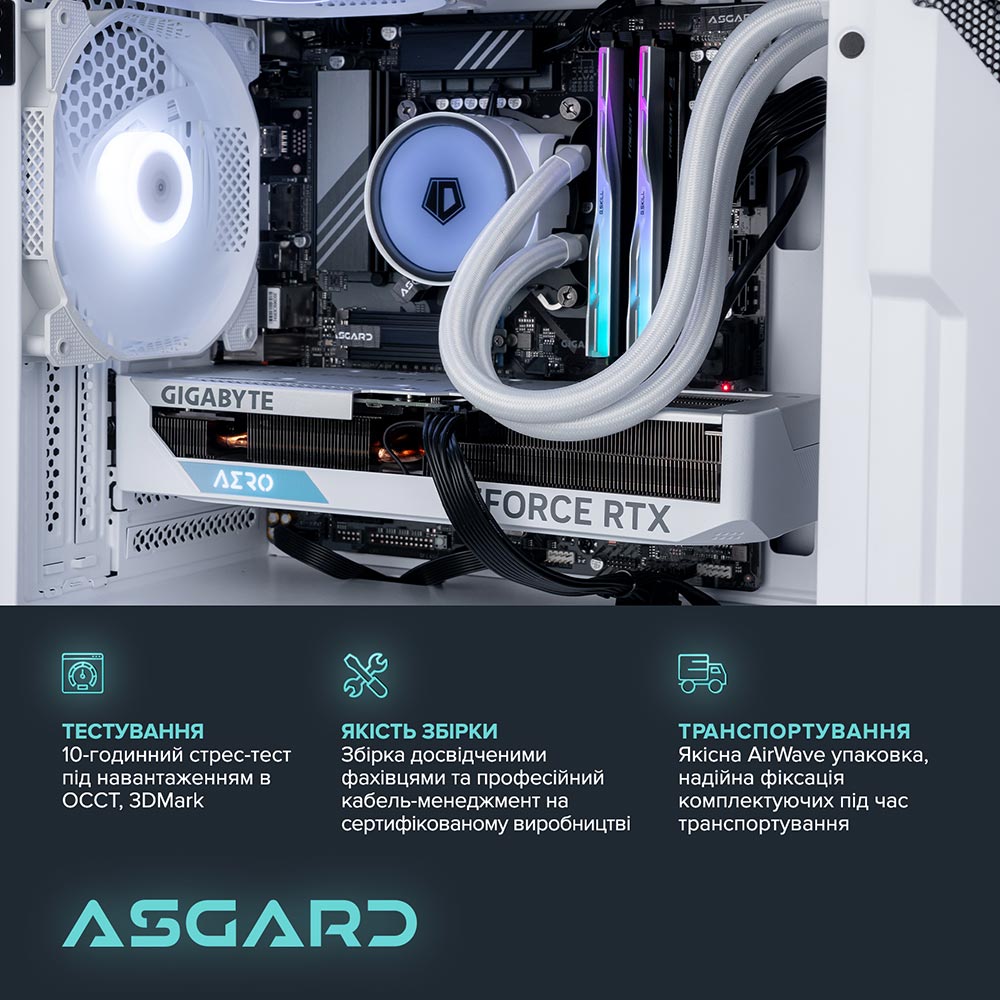 Компьютер ASGARD Garm (A77X.64.S15.46.4891W) Модель процессора 7700X