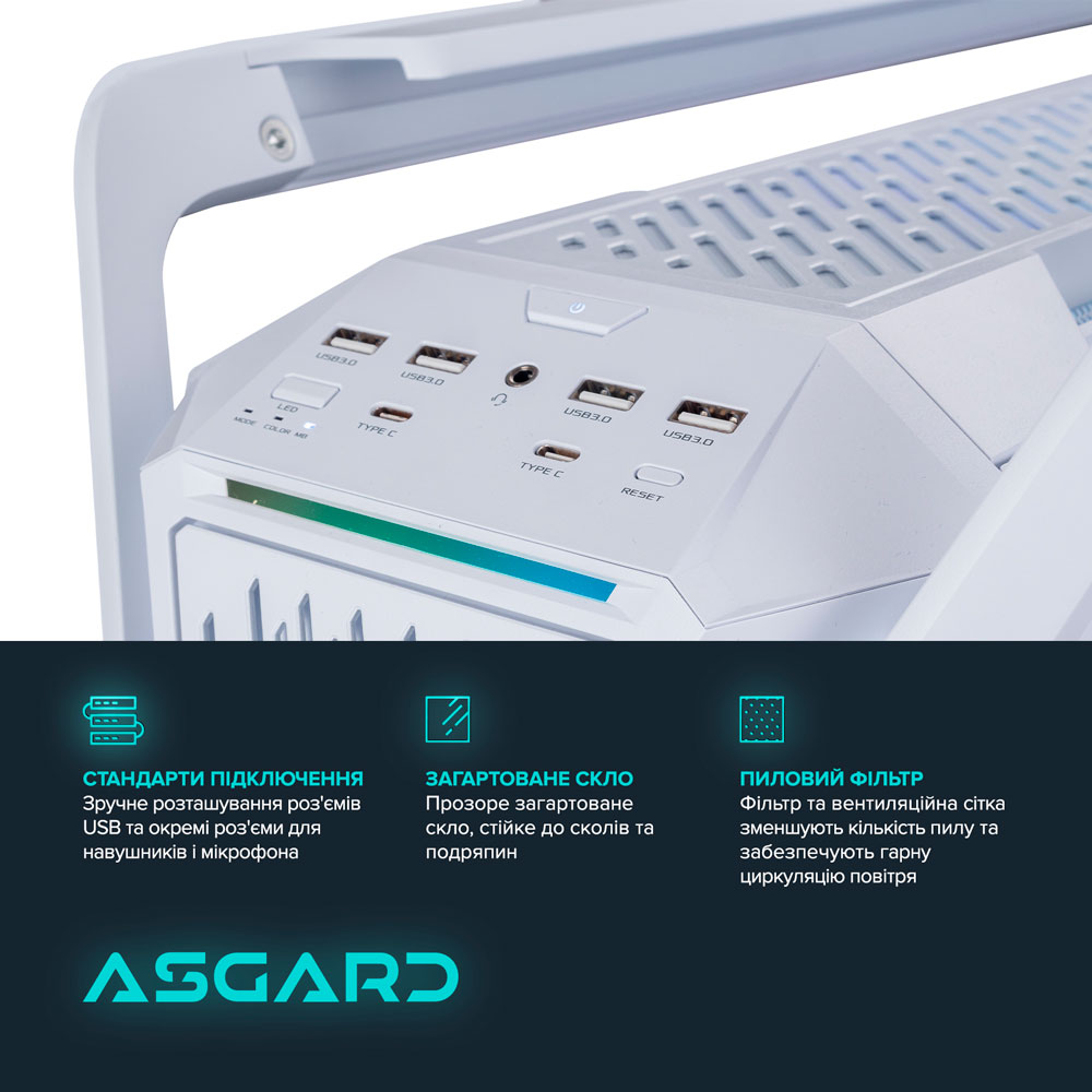 Комп'ютер ASGARD Hyperion (I149KF.128.S20.49.5101) Чіпсет Z790