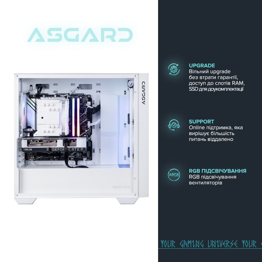 Комп'ютер ASGARD Skirnir (I144F.64.S10.46T.4938) Серія процесора Intel Core i5