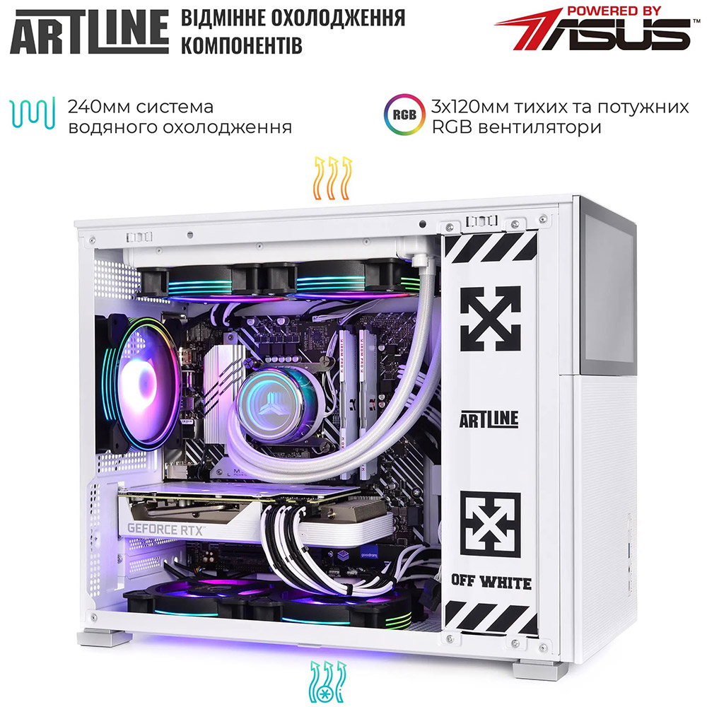 Фото Компьютер ARTLINE Gaming D31WHITE (D31WHITEv71)