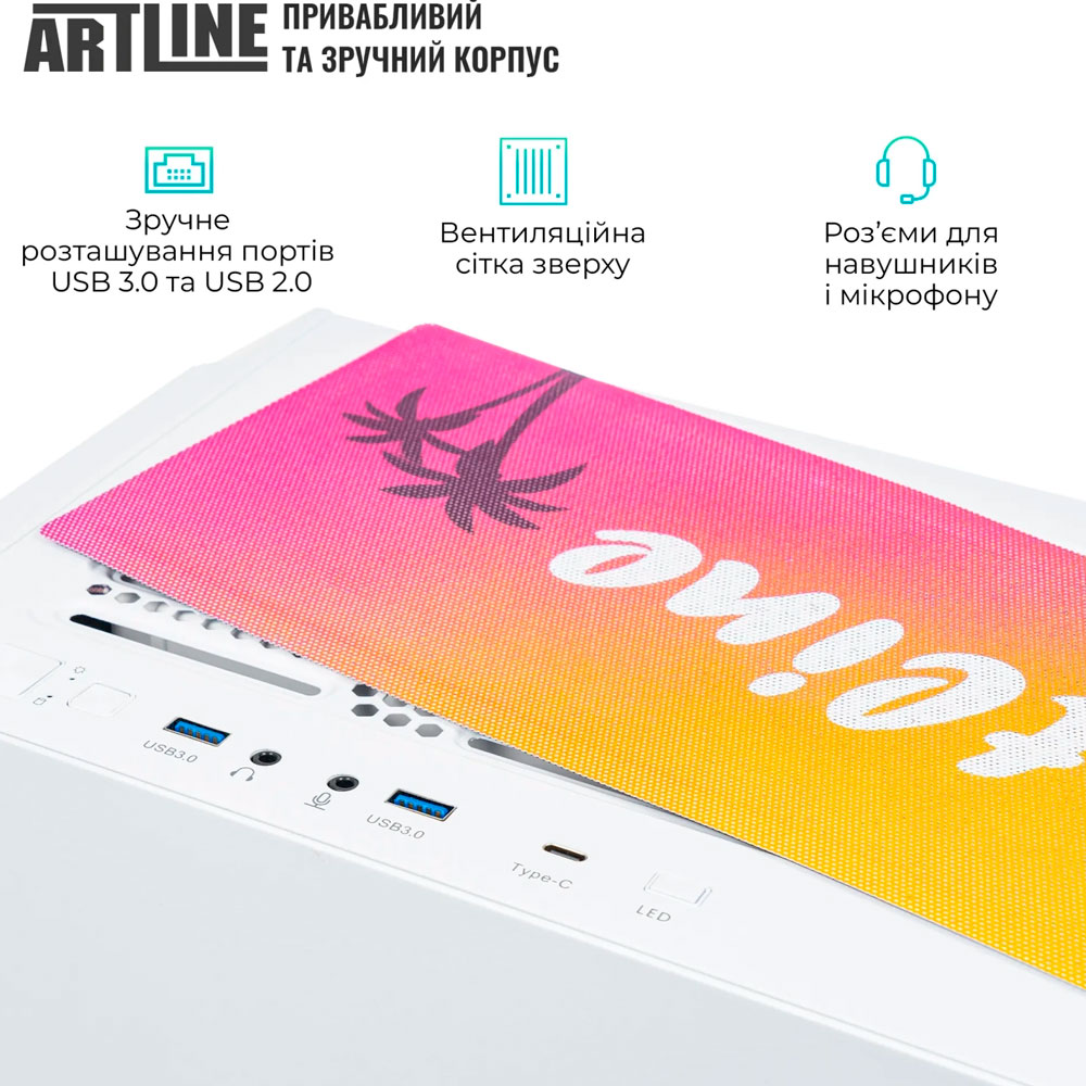 Зовнішній вигляд Комп'ютер ARTLINE Gaming GRAND (GRANDv78)