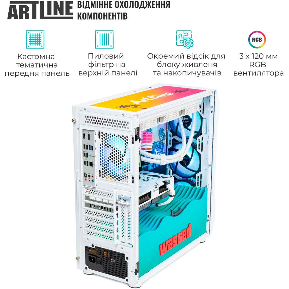 Комп'ютер ARTLINE Gaming GRAND (GRANDv78) Серія процесора AMD Ryzen 9