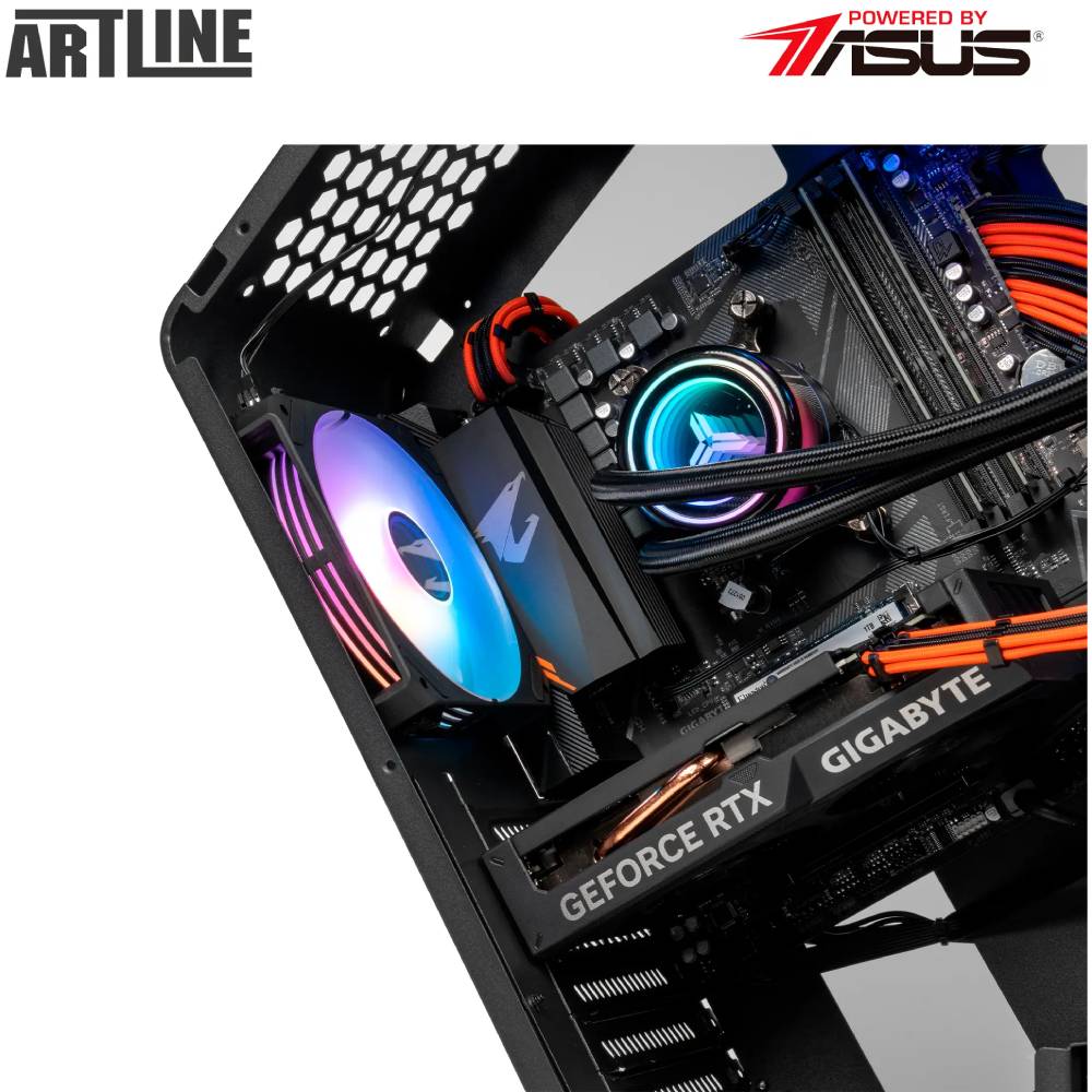 Зовнішній вигляд Комп'ютер ARTLINE Gaming STLKR Black/Orange (STLKRv20)