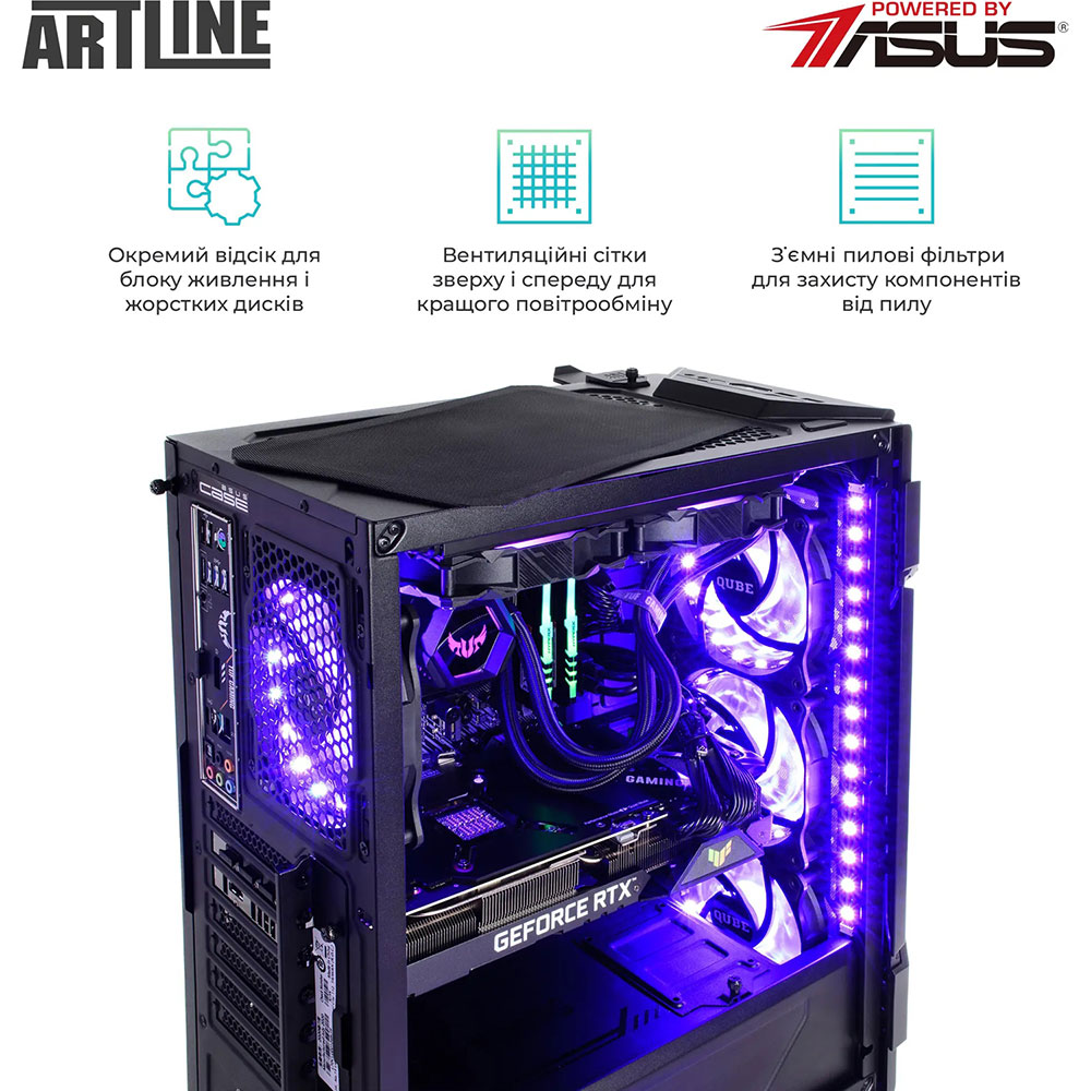 Фото Комп'ютер ARTLINE Gaming GT301 (GT301v44)