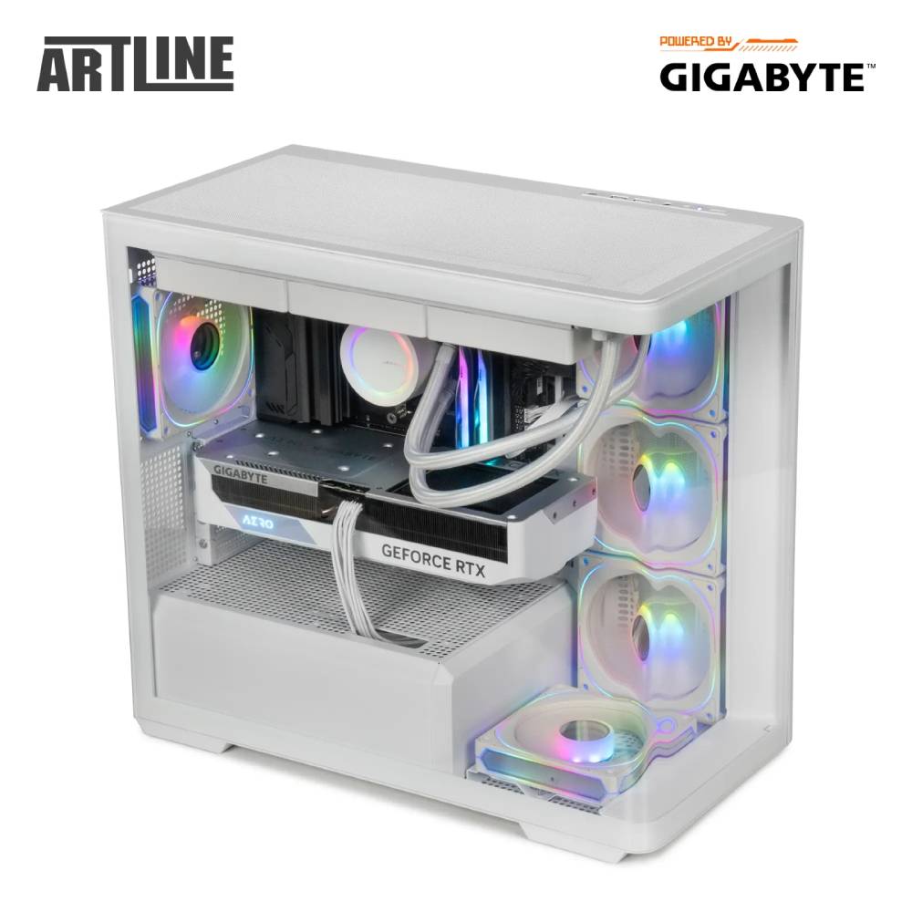 В Украине Компьютер ARTLINE Gaming TANKWHITE Windows 11 Home (TANKWHITEv41Win)