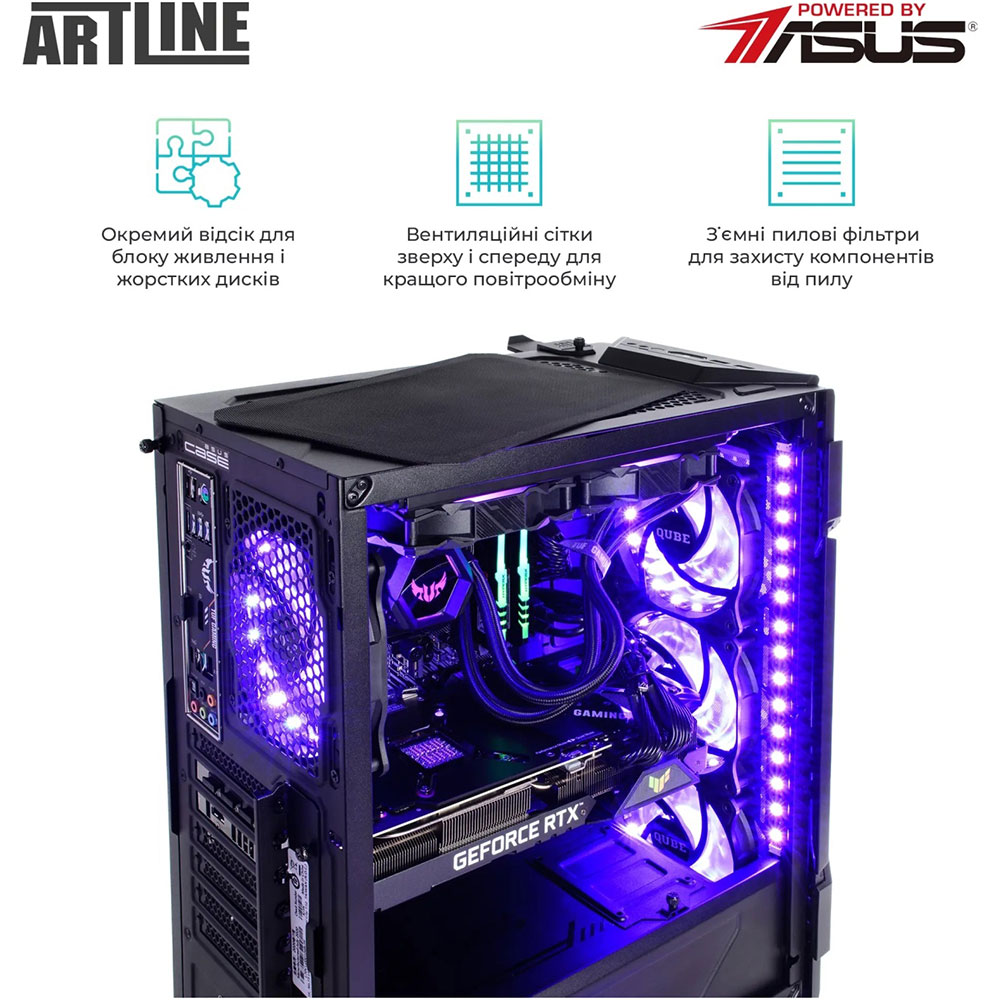 Фото Комп'ютер ARTLINE Gaming GT301 (GT301v45)