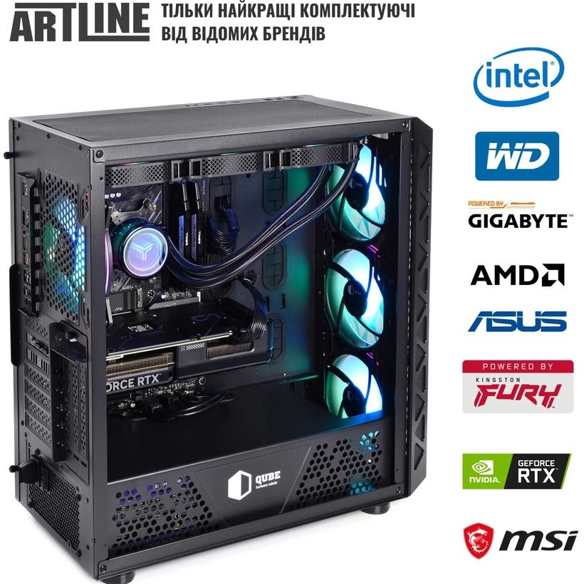 Фото Комп'ютер ARTLINE Gaming X98 Black (X98v72)