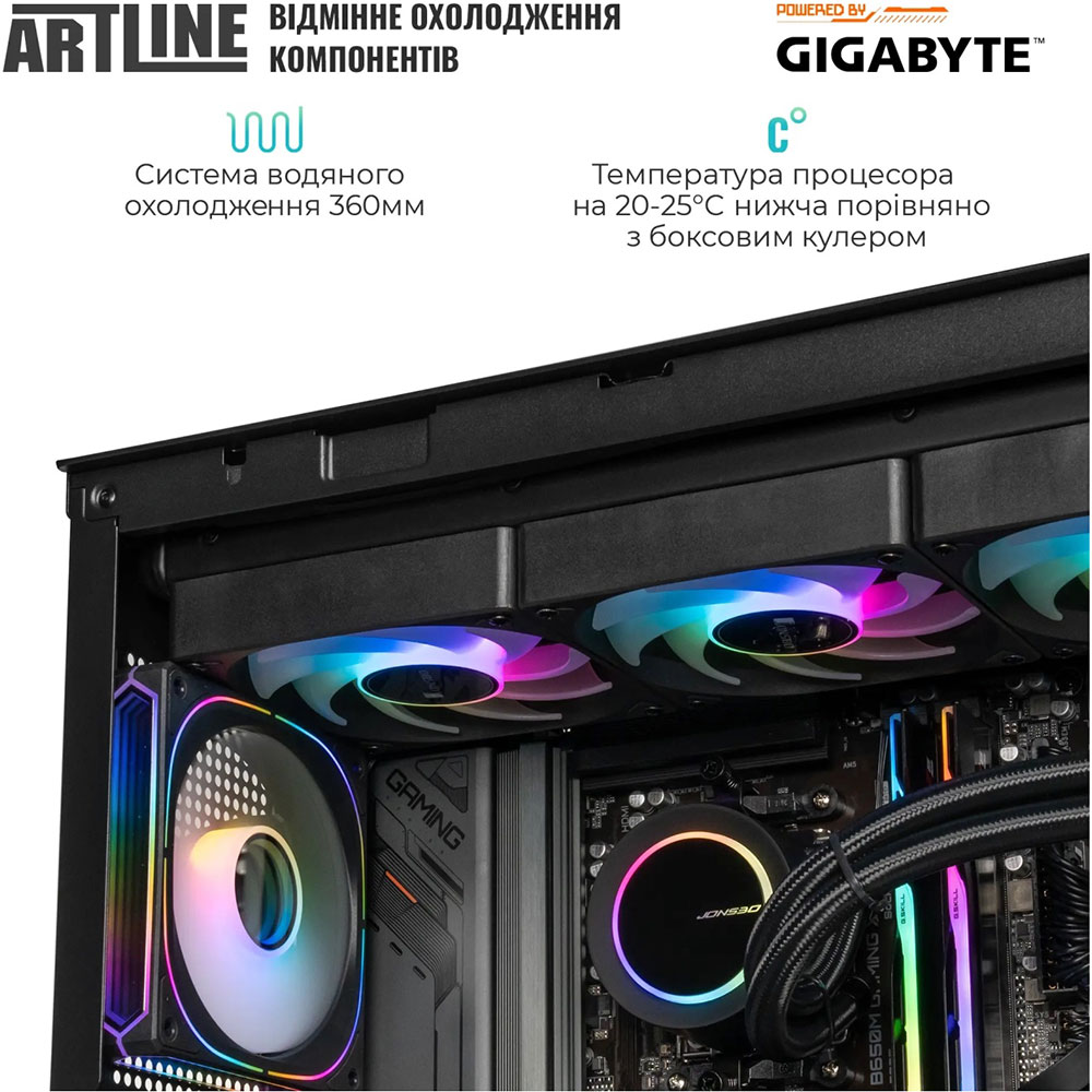 У Фокстрот Комп'ютер ARTLINE Gaming TANK Windows 11 Home (TANKv52Win)