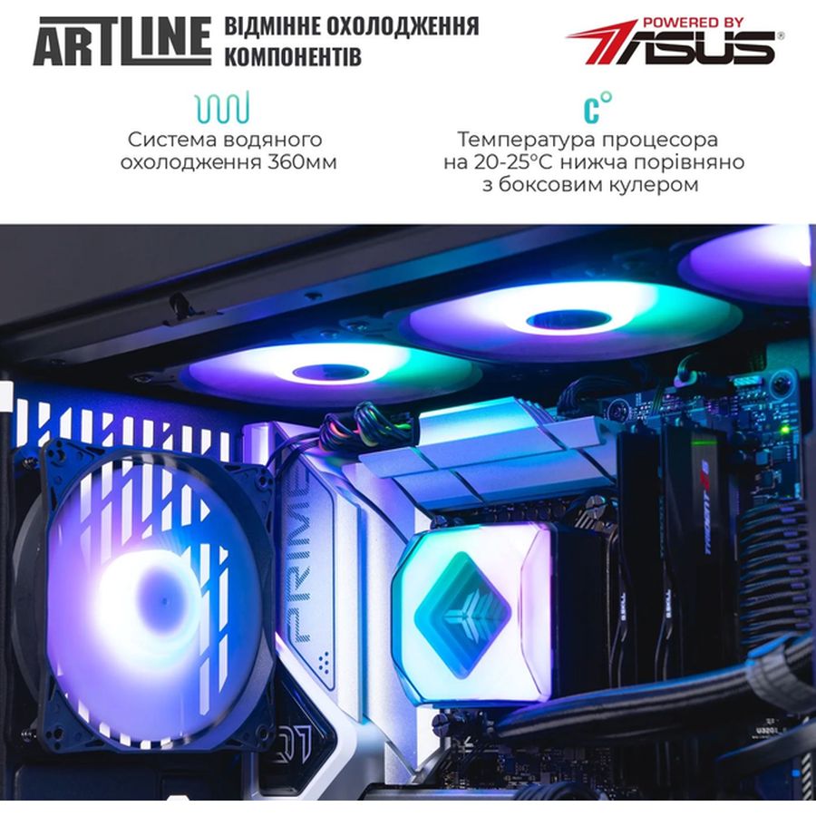 Фото Комп'ютер ARTLINE Gaming Y60 Windows 11 Home Black (Y60v50Win)