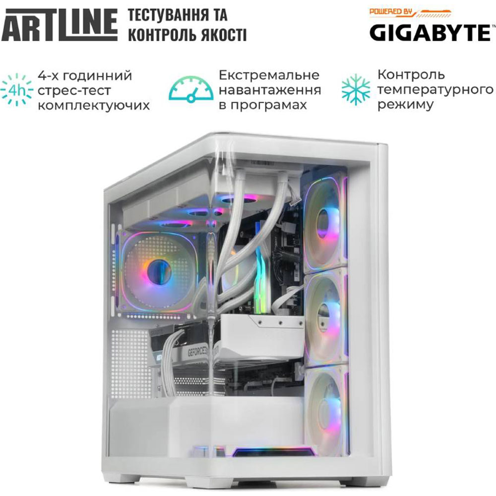 Компьютер ARTLINE Gaming TANKWHITE (TANKWHITEv41) Серия процессора AMD Ryzen 5