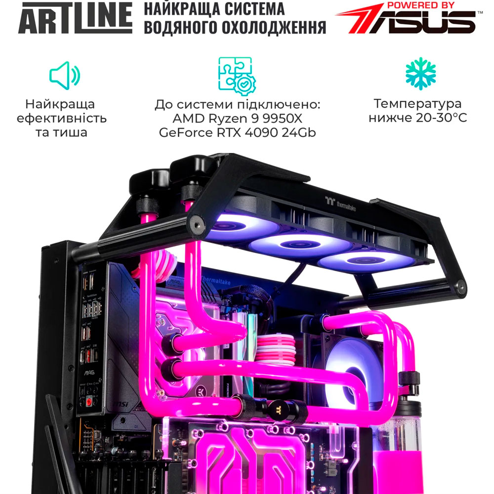 Комп'ютер ARTLINE Overlord P99 Windows 11 Pro (P99v97Win) Чіпсет AMD X670