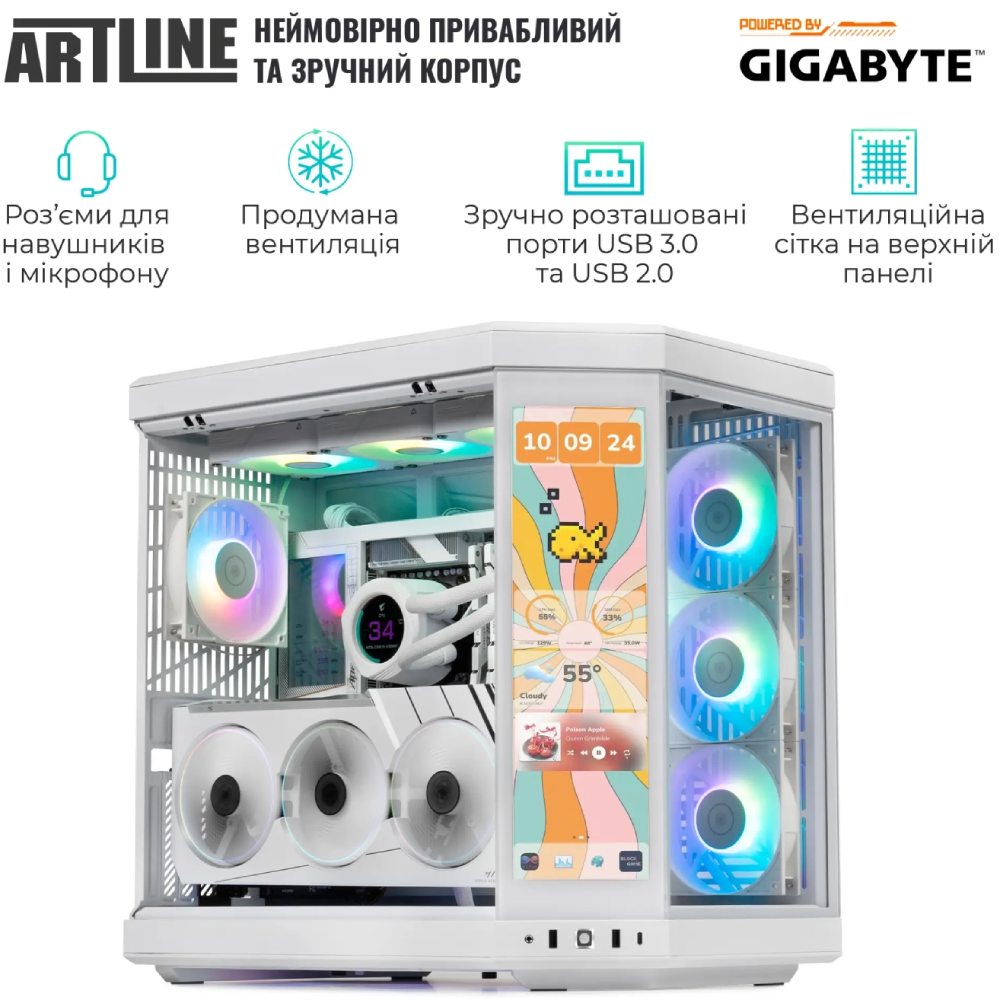 Фото 18 Комп'ютер ARTLINE Gaming Y70ICE (Y70ICEv01Win)