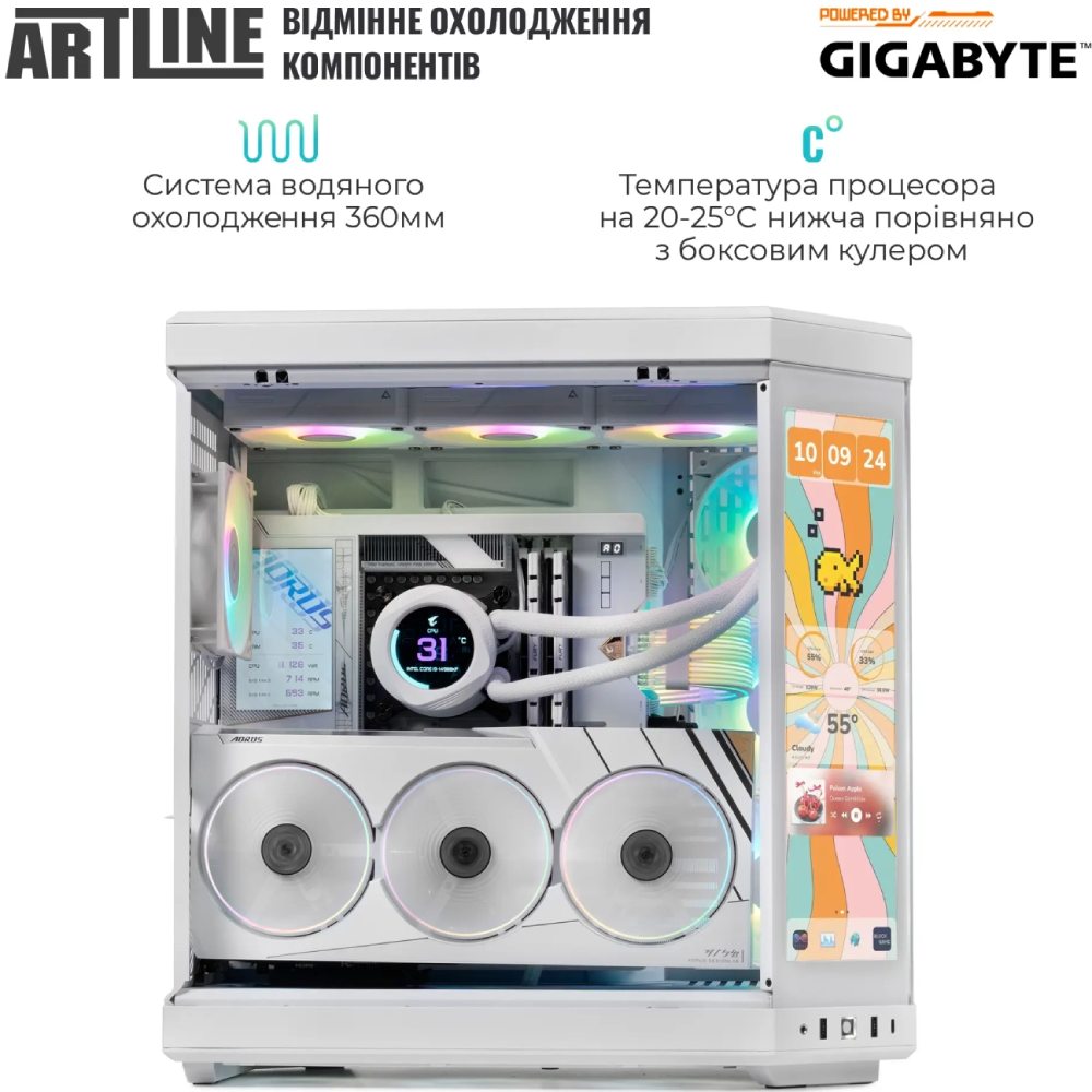 Фото 17 Комп'ютер ARTLINE Gaming Y70ICE (Y70ICEv01Win)