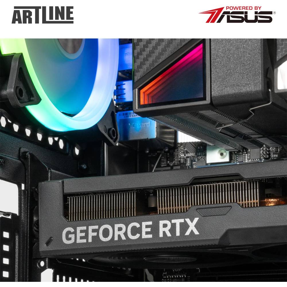 Компьютер ARTLINE Gaming X67 Black (X67v48) Чипсет AMD B650 