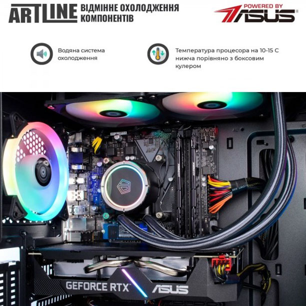 Комп'ютер ARTLINE Gaming X86 (X86v21) Модель процесора 9700X