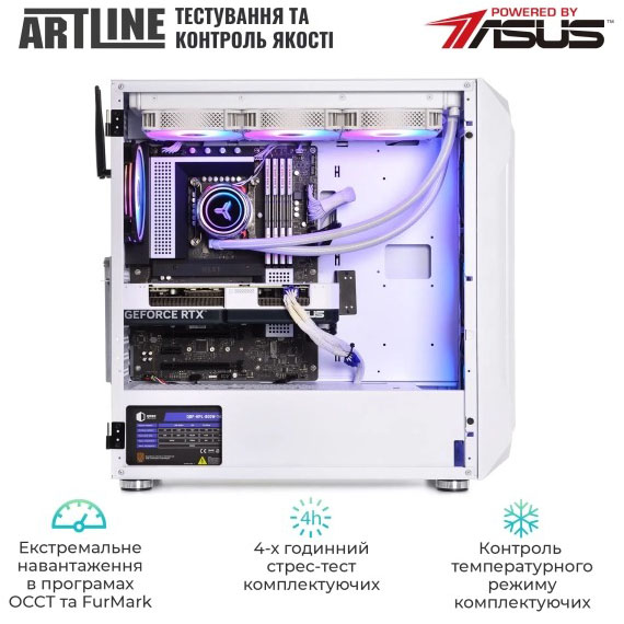 Комп'ютер ARTLINE Gaming X86WHITE (X86WHITEv23) Серія процесора AMD Ryzen 7