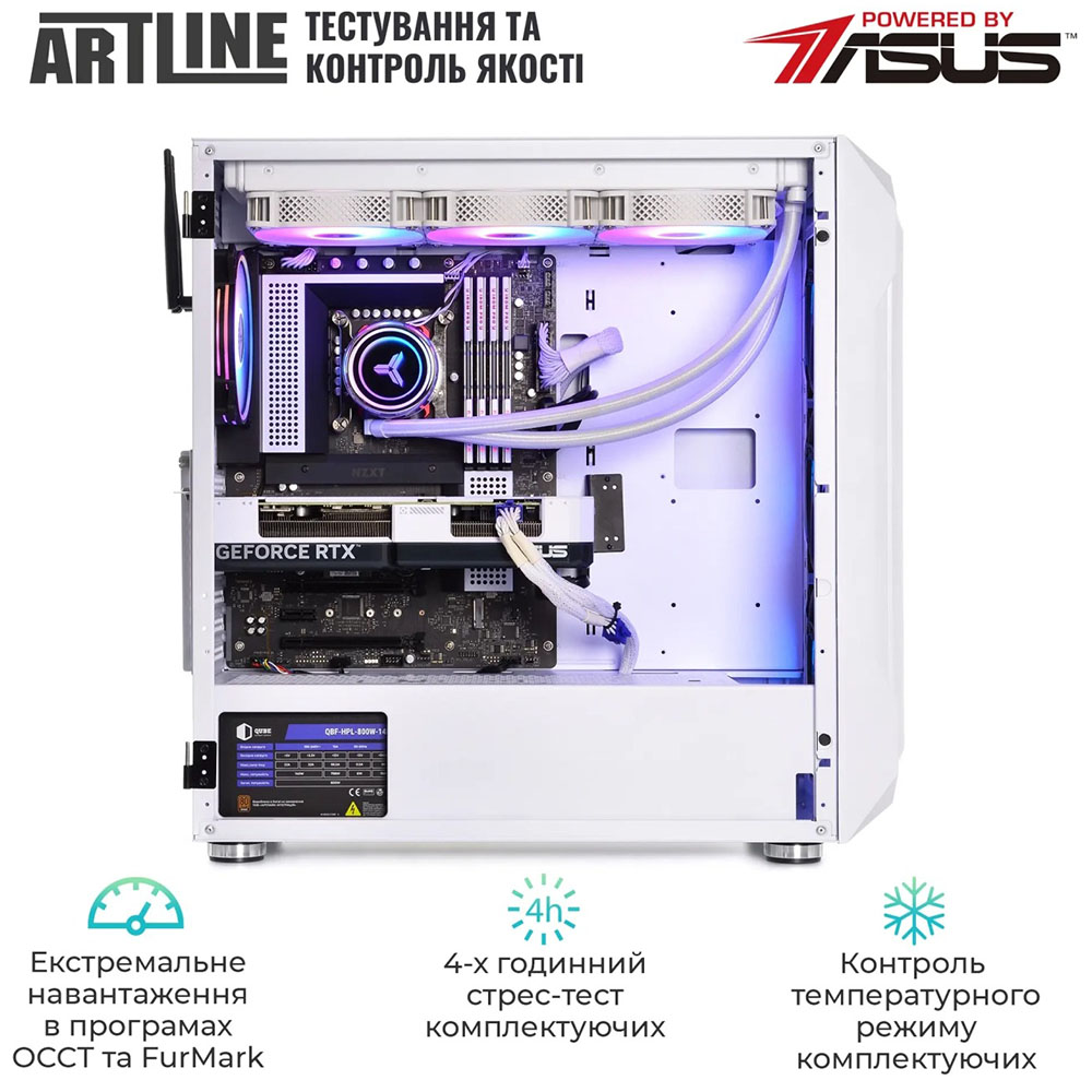 Изображение Компьютер ARTLINE Gaming X94WHITE (X94WHITEv91)