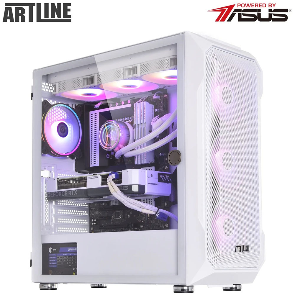 Зовнішній вигляд Комп'ютер ARTLINE Gaming X94WHITE (X94WHITEv93)