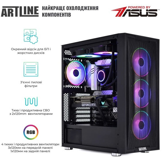 Компьютер ARTLINE Gaming X96 (X96v91) Модель процессора 9900X