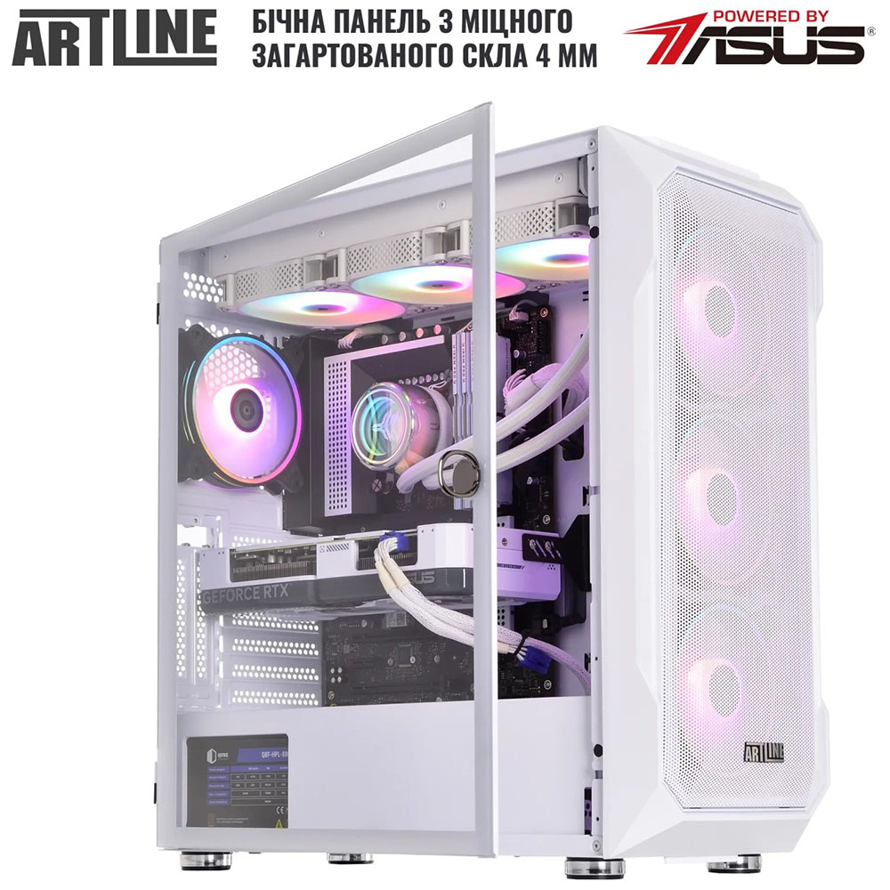 В Фокстрот Компьютер ARTLINE Gaming X96WHITE (X96WHITEv91)