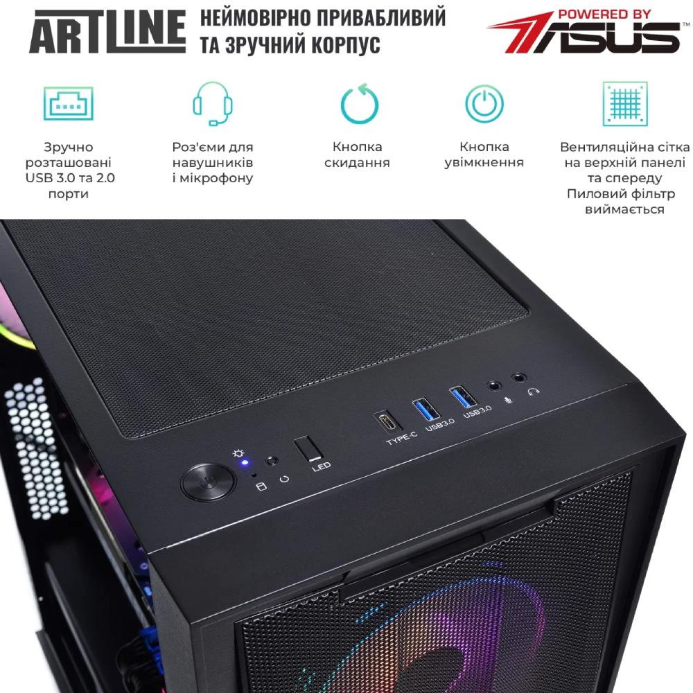 Комп'ютер ARTLINE Gaming X96 (X96v97Win) Серія процесора AMD Ryzen 7