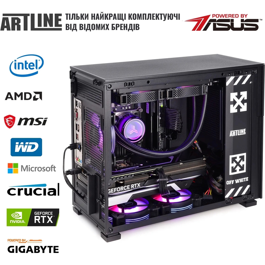 Компьютер ARTLINE Gaming D31 Black (D31v41) Класс геймерский