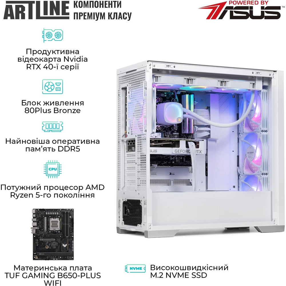 В інтернет магазині Комп'ютер ARTLINE Overlord GT302 Windows 11 Home (GT302v03Winw)