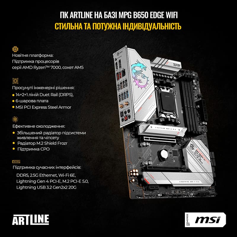 В интернет магазине Компьютер ARTLINE Gaming DRGN Black (DRGNv97)