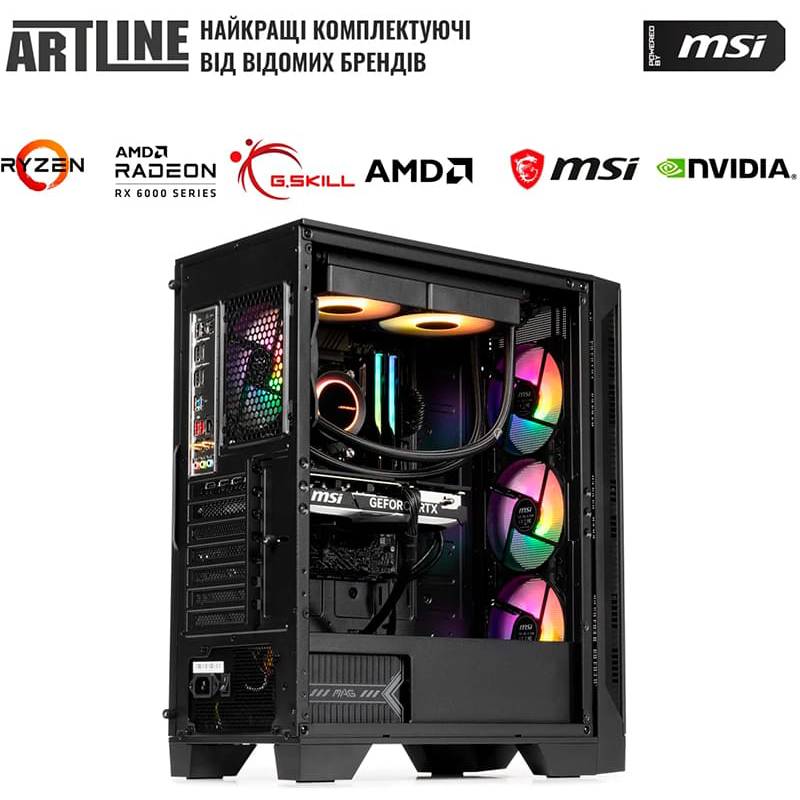 Компьютер ARTLINE Gaming DRGN Black (DRGNv97) Серия процессора AMD Ryzen 7