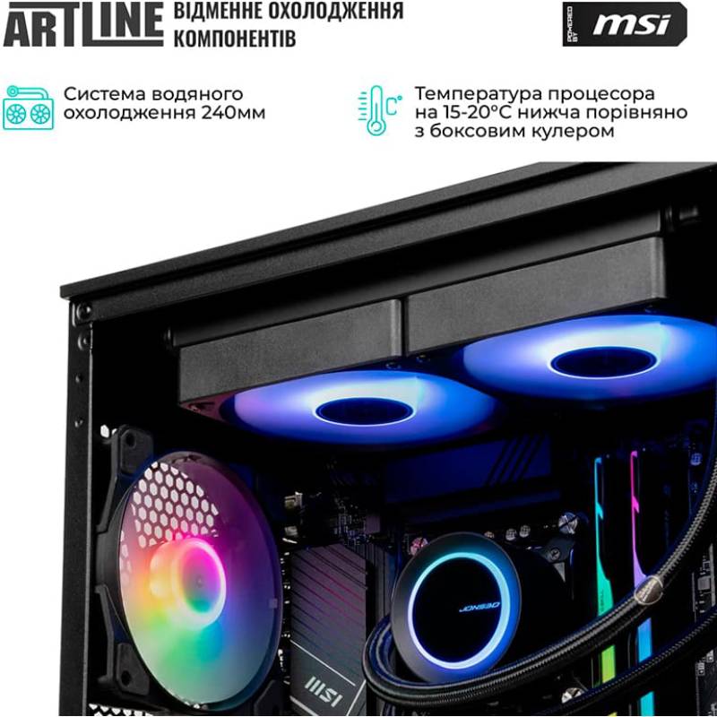 Компьютер ARTLINE Gaming DRGN Black (DRGNv97) Чипсет AMD B650