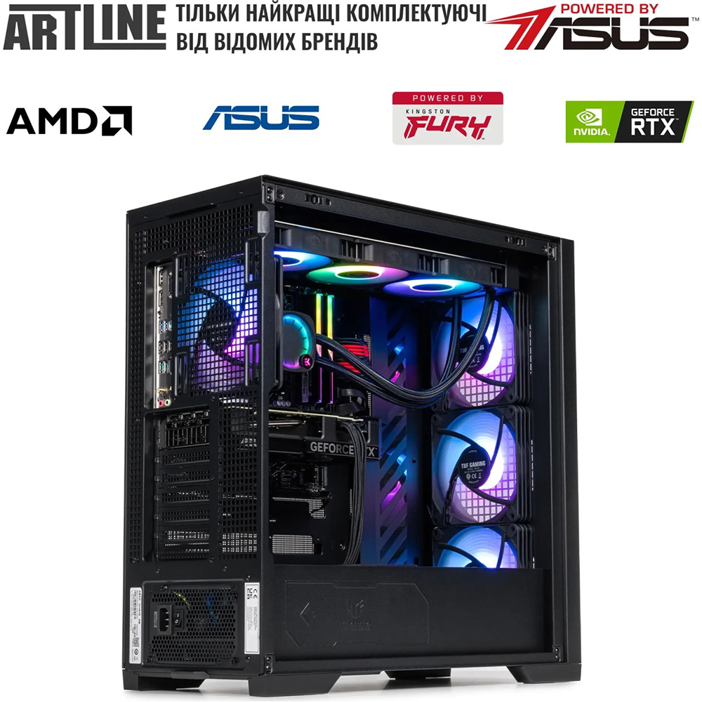 Зображення Комп'ютер ARTLINE Overlord GT302 Windows 11 Home Black (GT302v01Win)