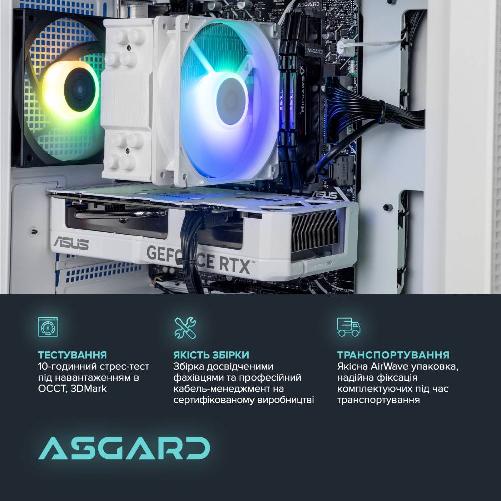 Компьютер ASGARD I124F.32.S10.46.5314 White Количество ядер 6