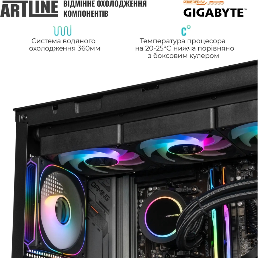 Компьютер ARTLINE Gaming TANK Windows 11 Home (TANKv66Win) Чипсет AMD B650