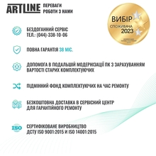 Компьютер ARTLINE Gaming X96 Windows 11 Home Black (X96v100Win)