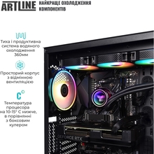 Компьютер ARTLINE Gaming X96 Windows 11 Home Black (X96v101Win)